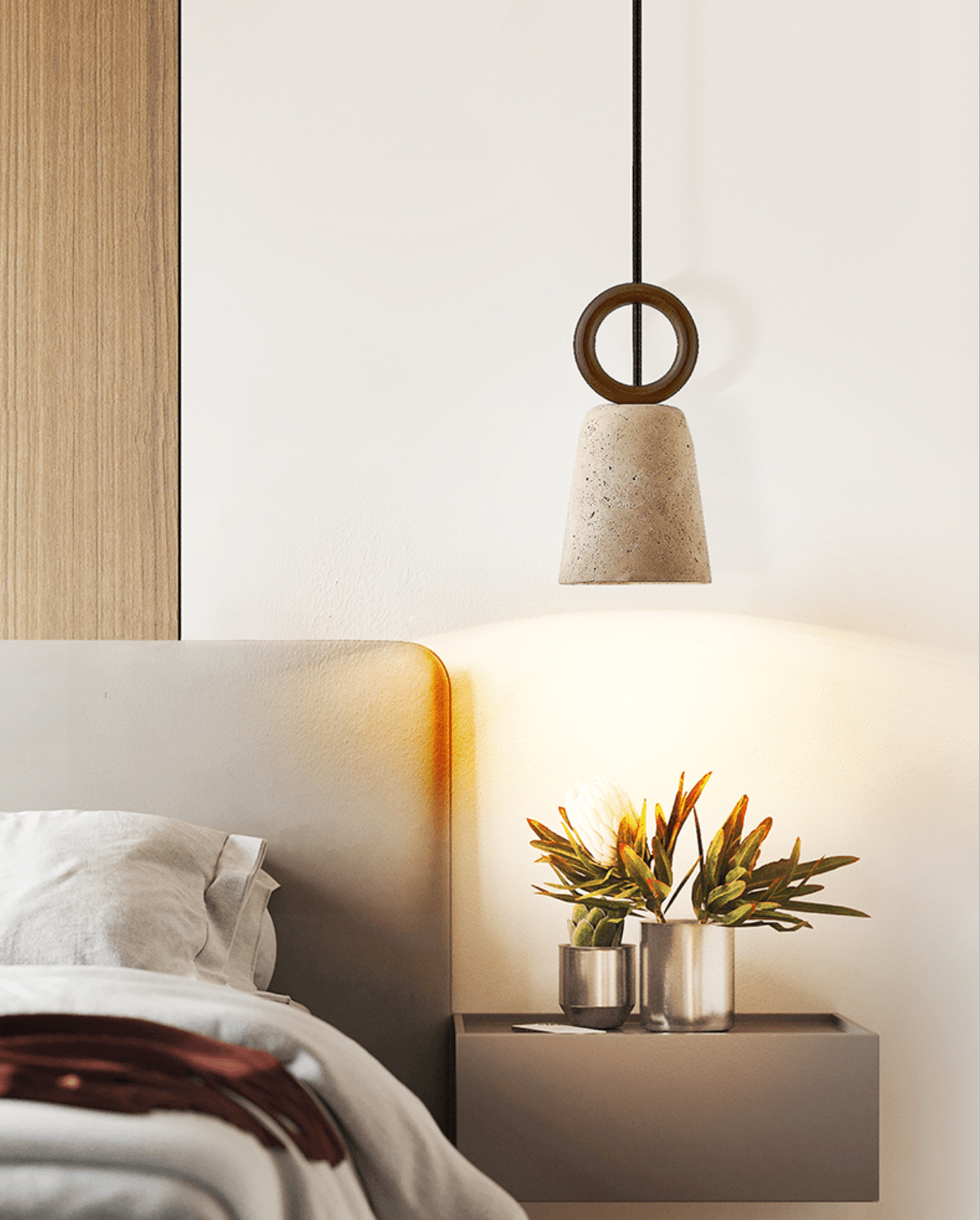 Bellstone Pendant Light-Neutral Decor