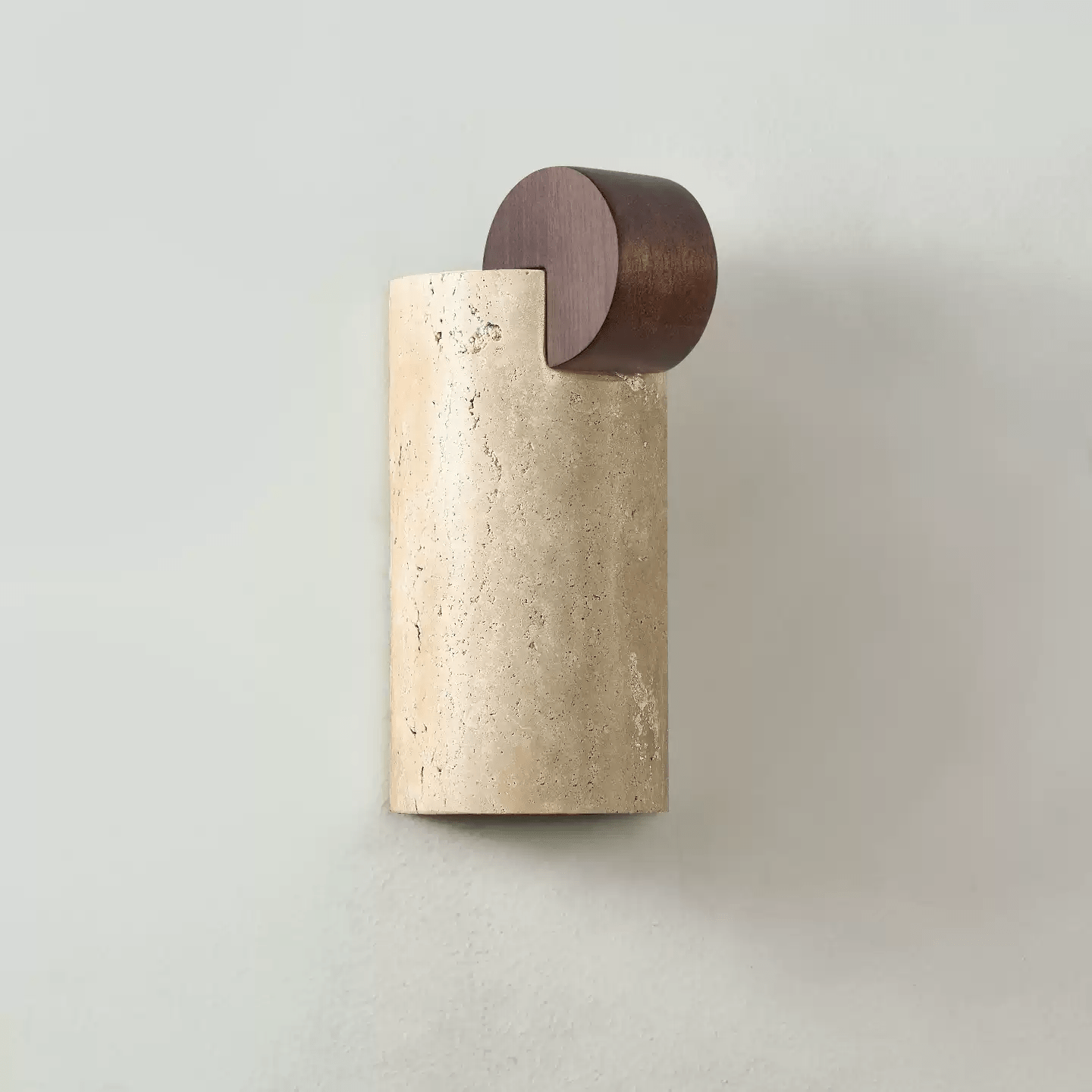 Circular Accent Wall Sconce-Neutral Decor