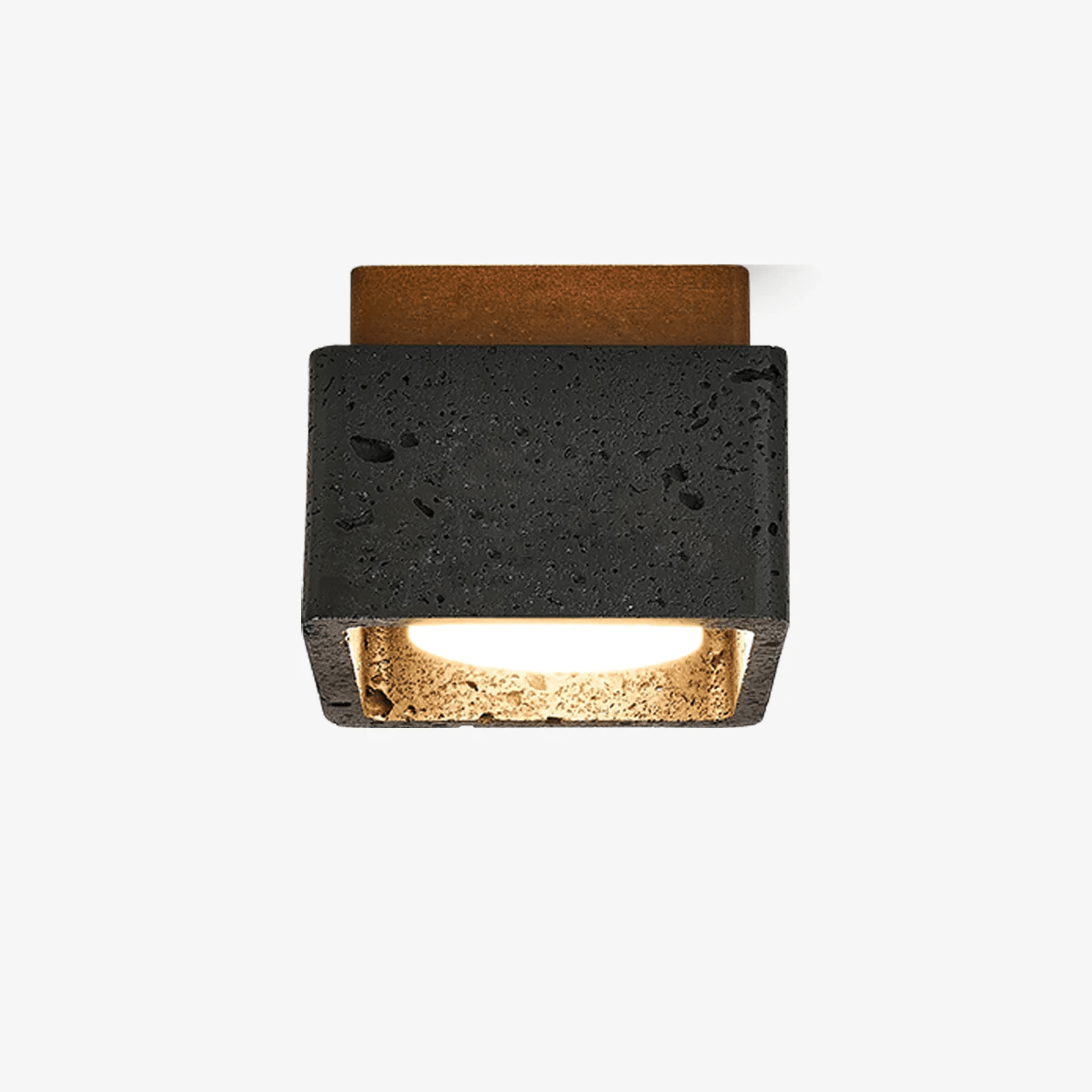 Lava Cube Ceiling Lamp-Neutral Decor