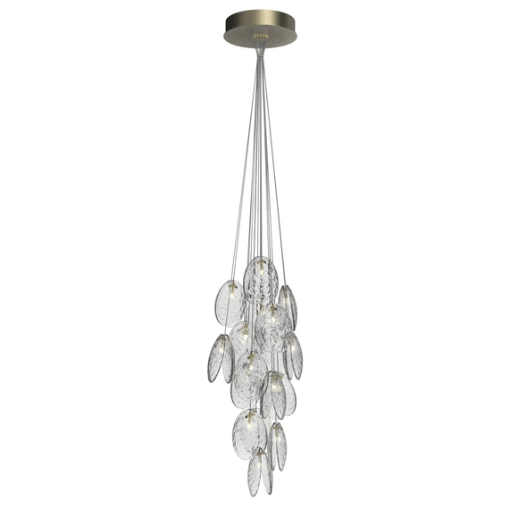 Mussels Cluster Chandelier-Neutral Decor
