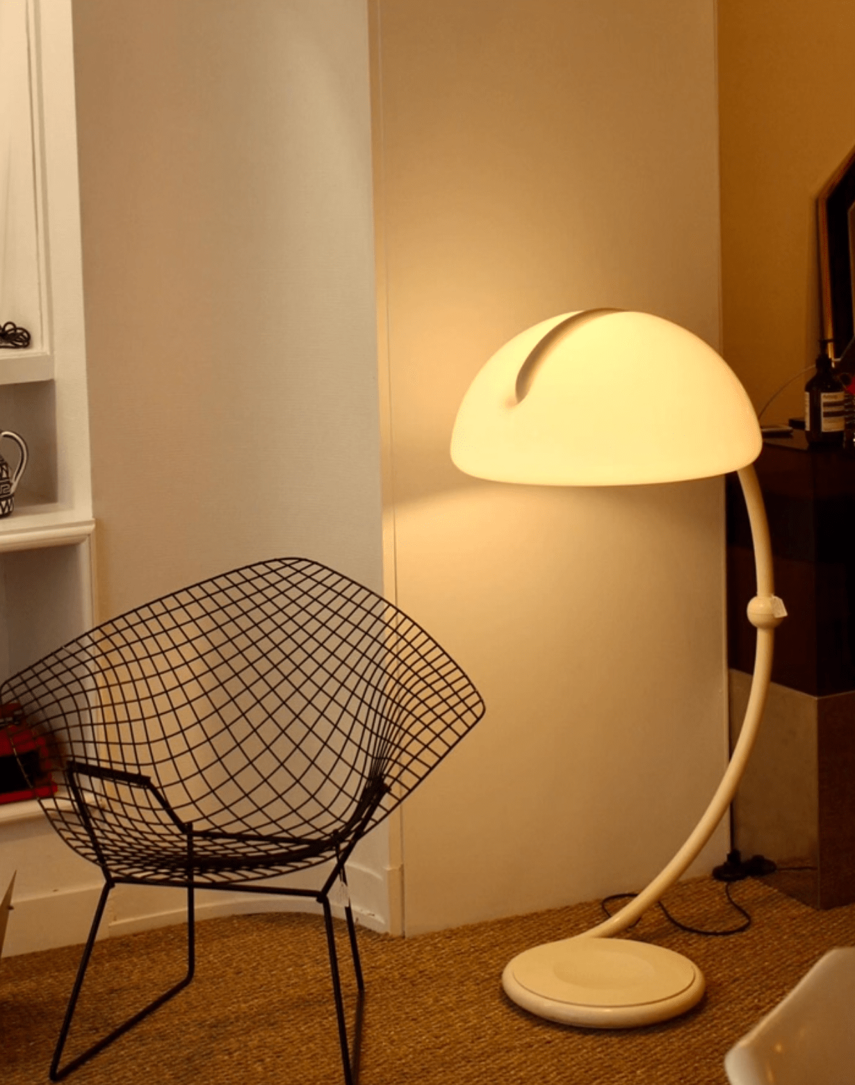 Arc Dome Floor Lamp-Neutral Decor