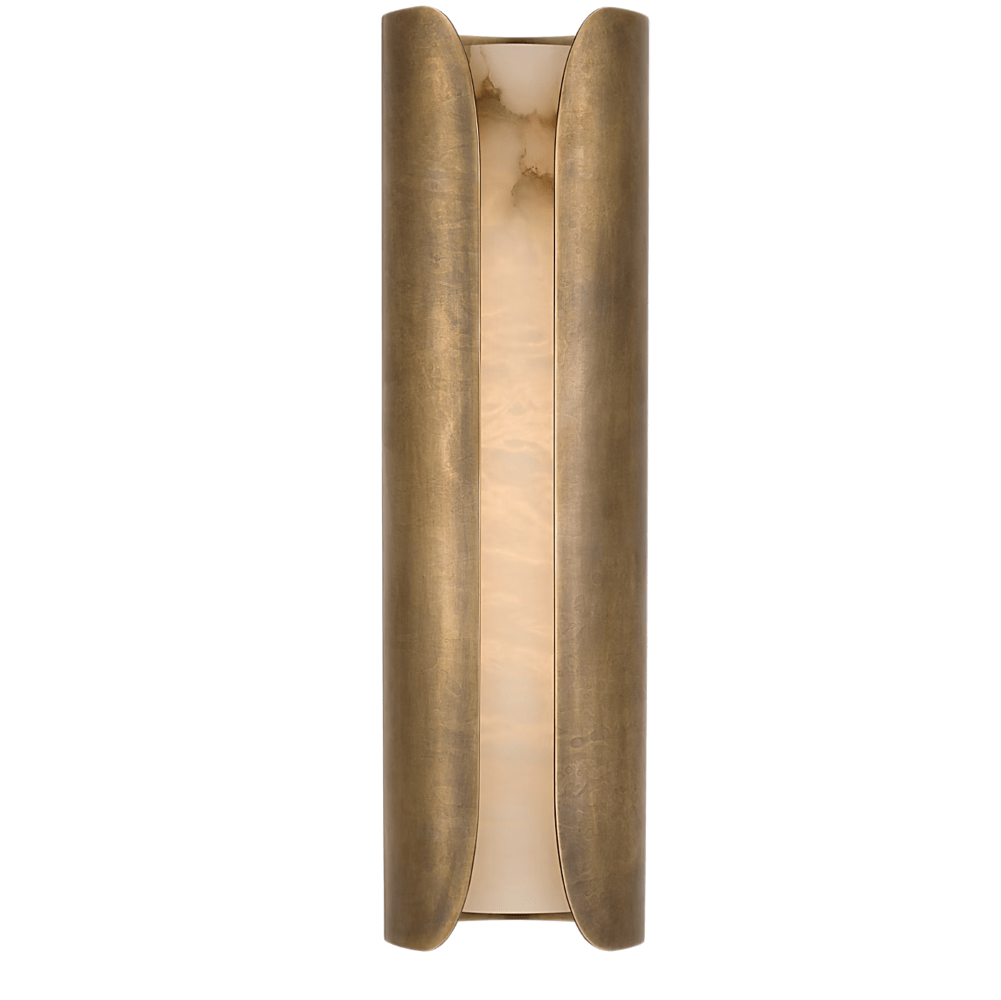 Cradled Alabaster Sconce-Neutral Decor