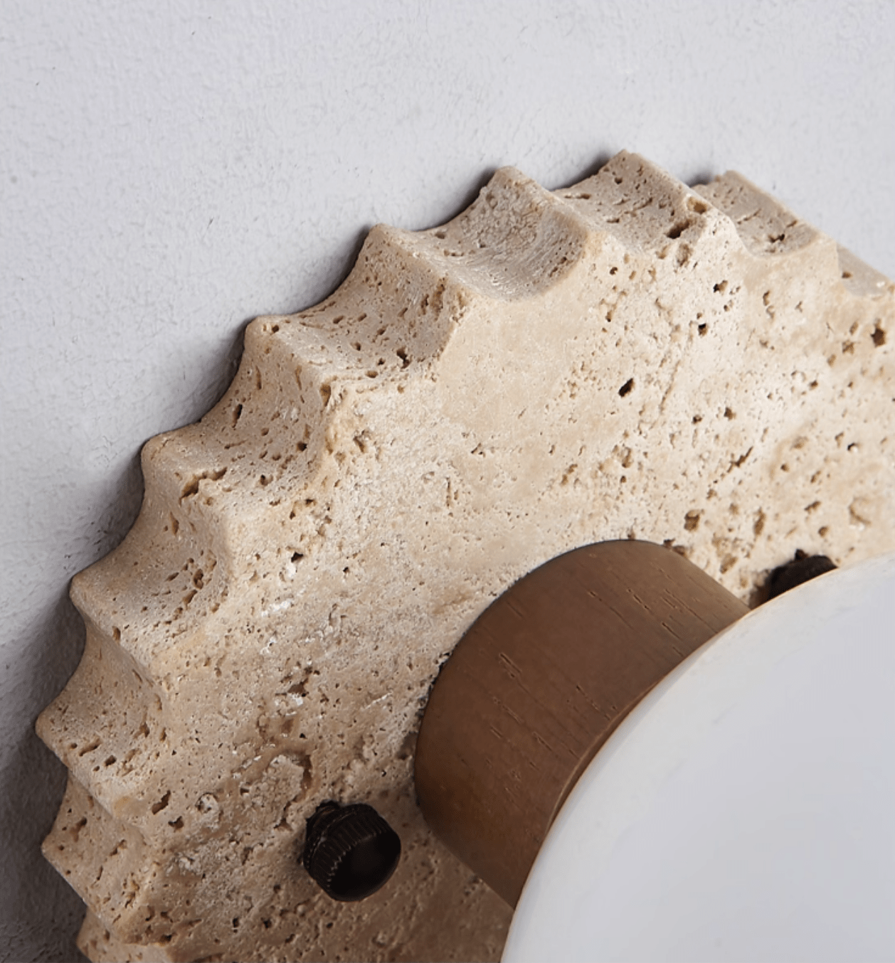 Cogstone Orb Ceiling Lamp-Neutral Decor