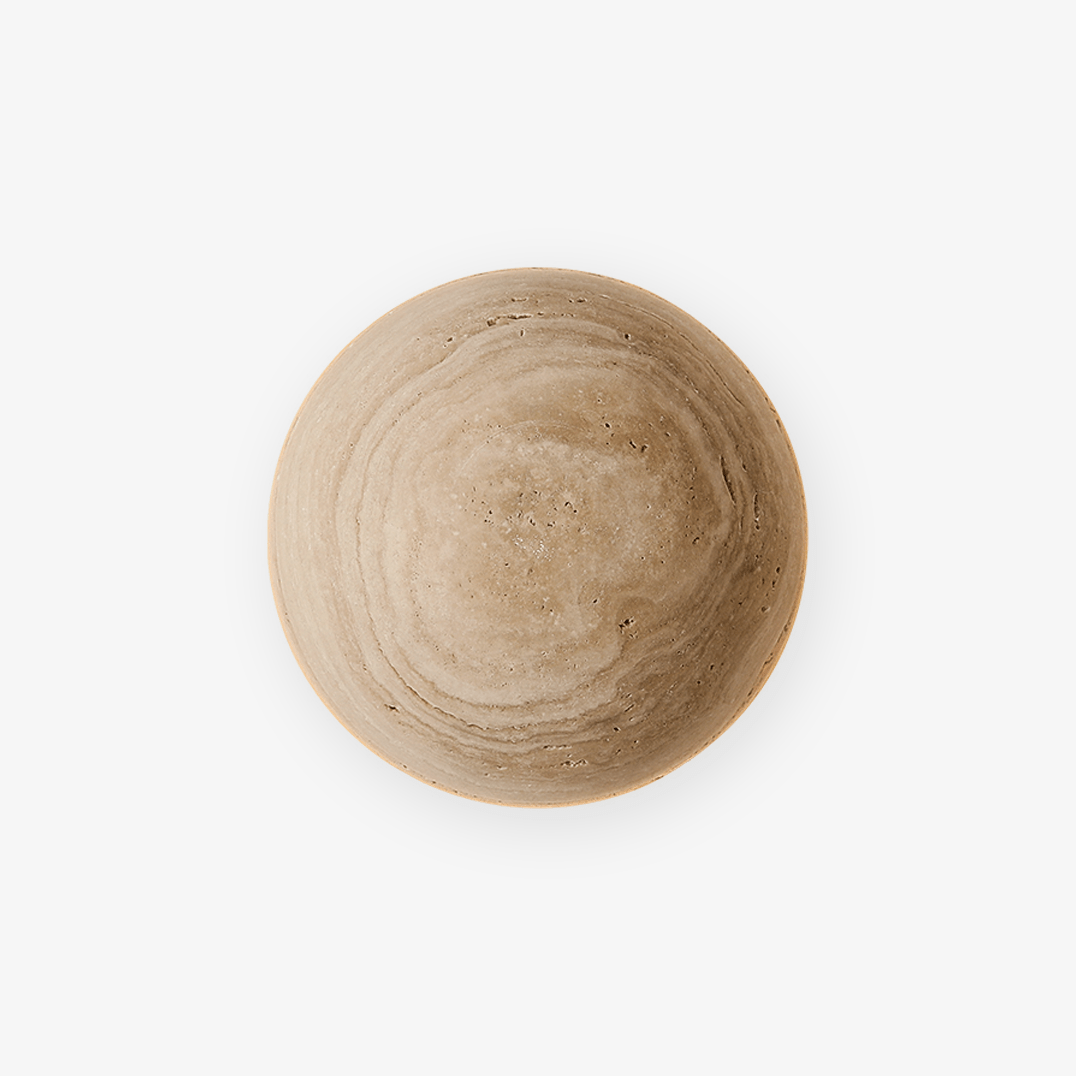 Terra Disc Sconce-Neutral Decor