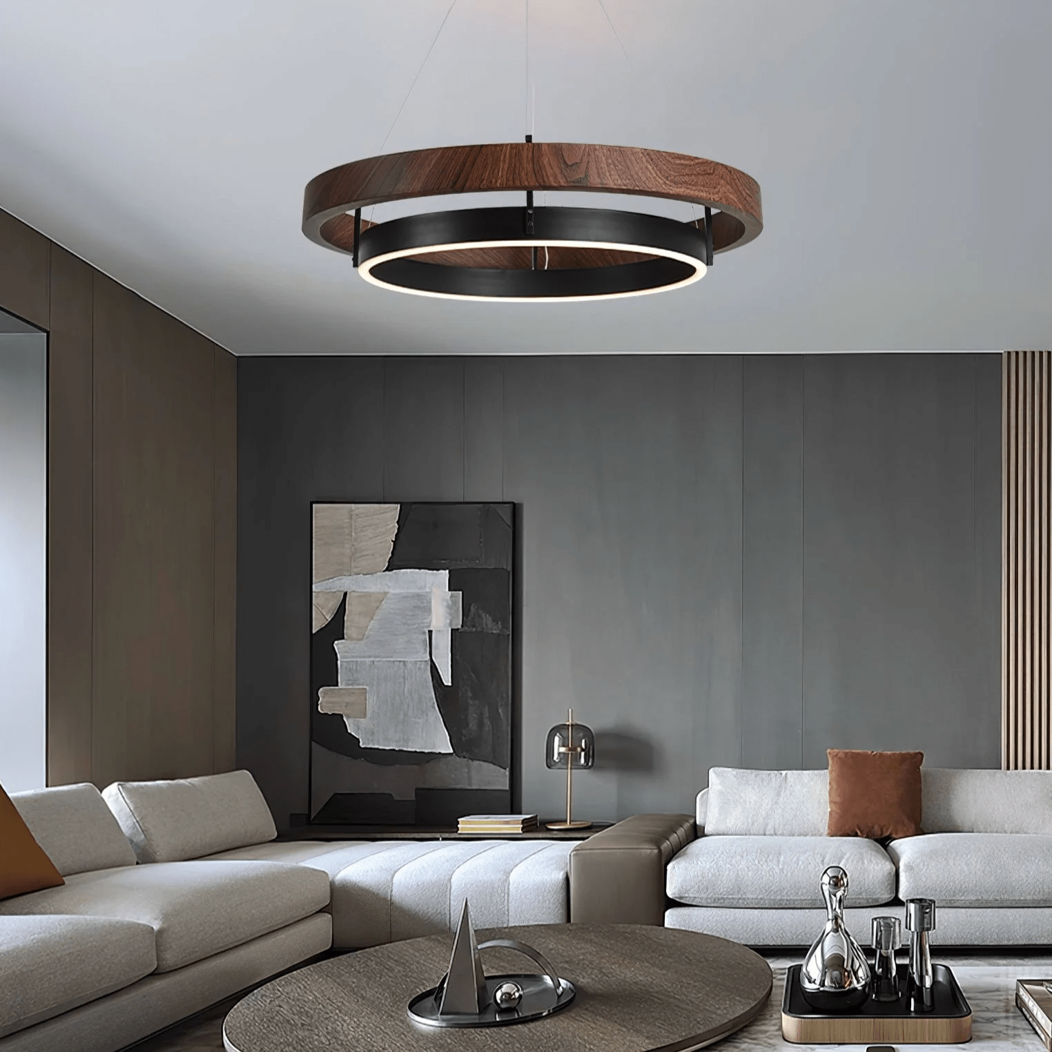 Haloa Pendant Lamp-Neutral Decor