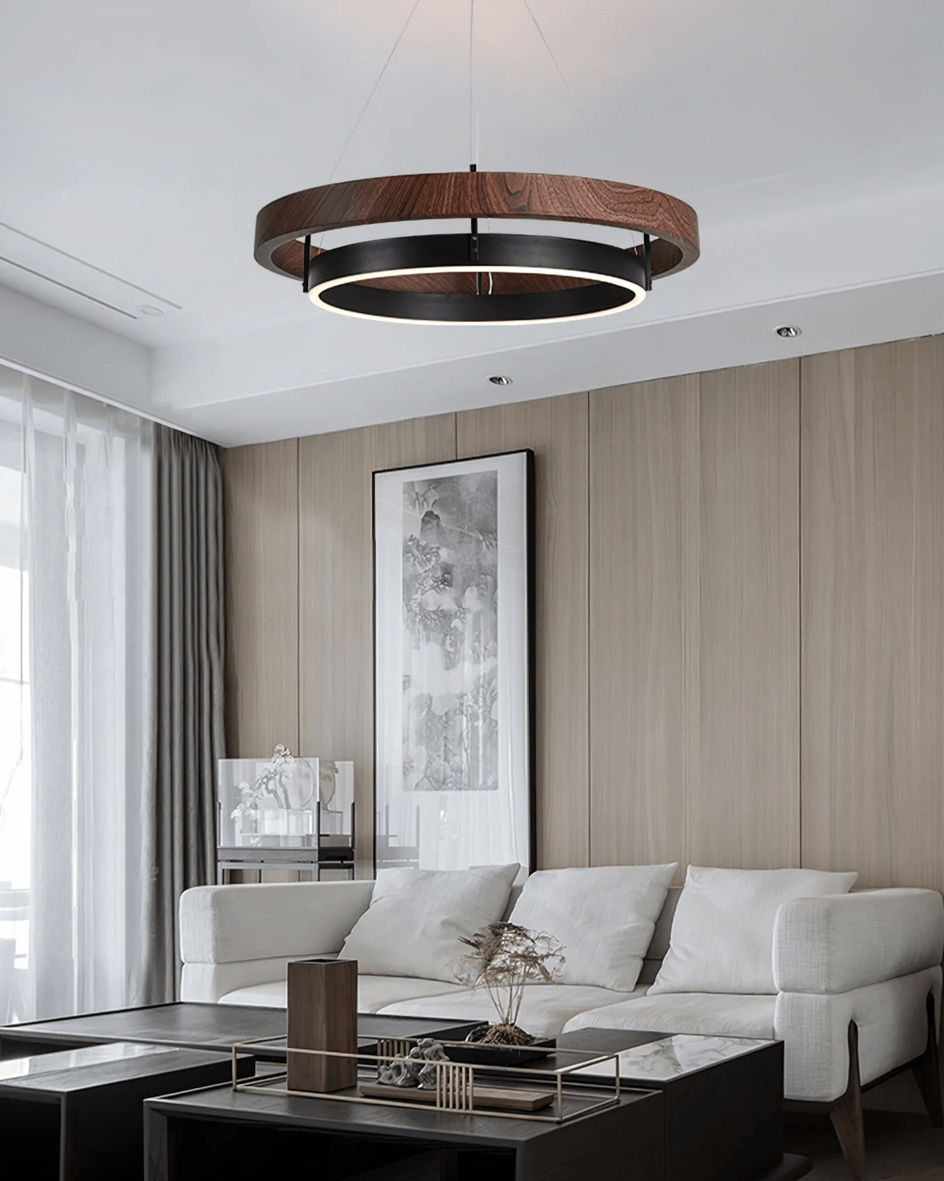 Haloa Pendant Lamp-Neutral Decor