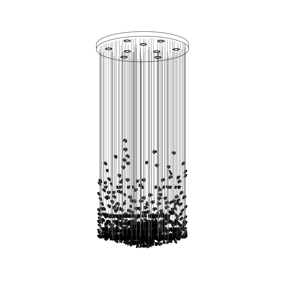 Raw Crystal Customize Chandelier-Neutral Decor