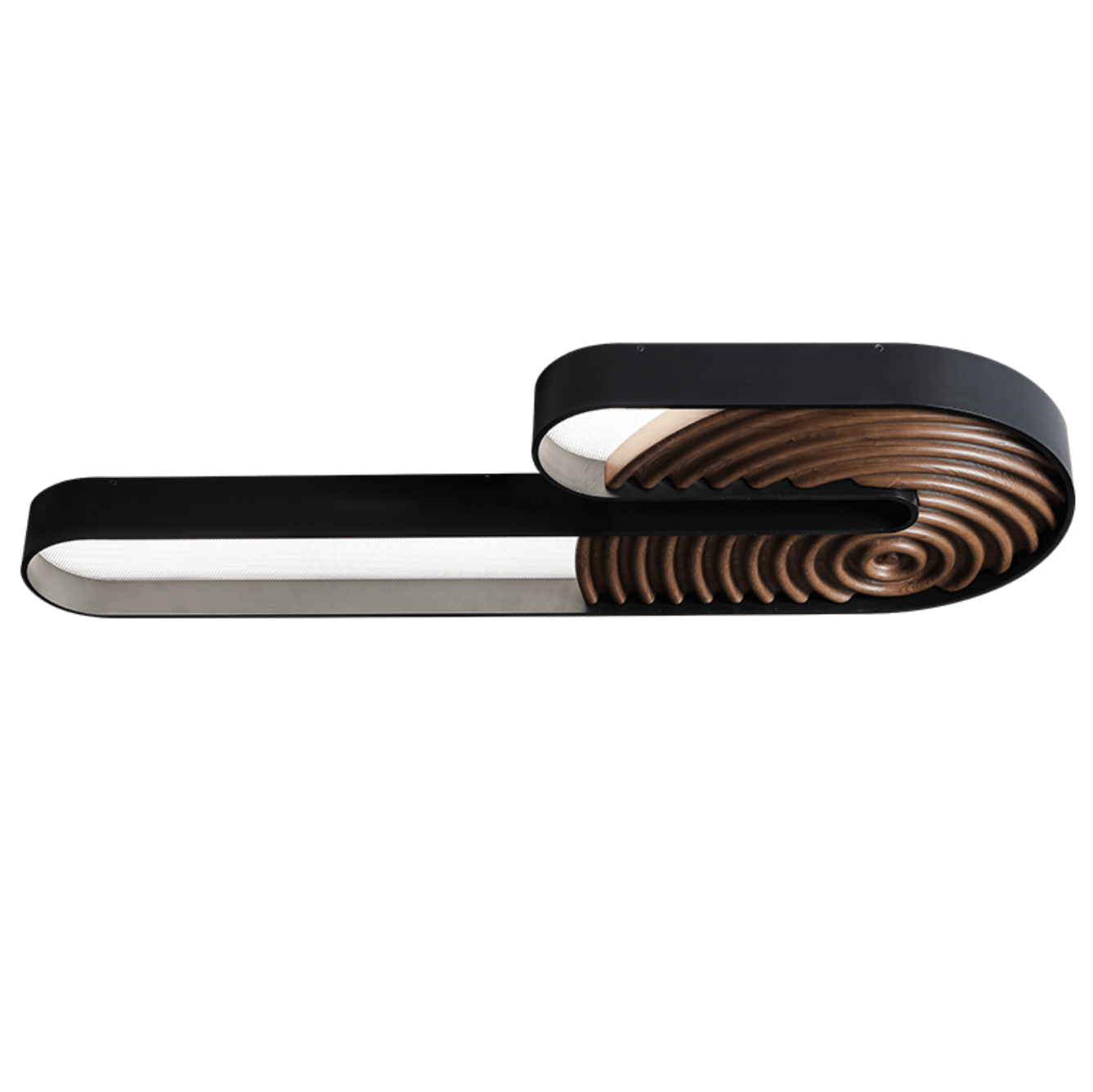 Kinetic Spiral Sconce-Neutral Decor