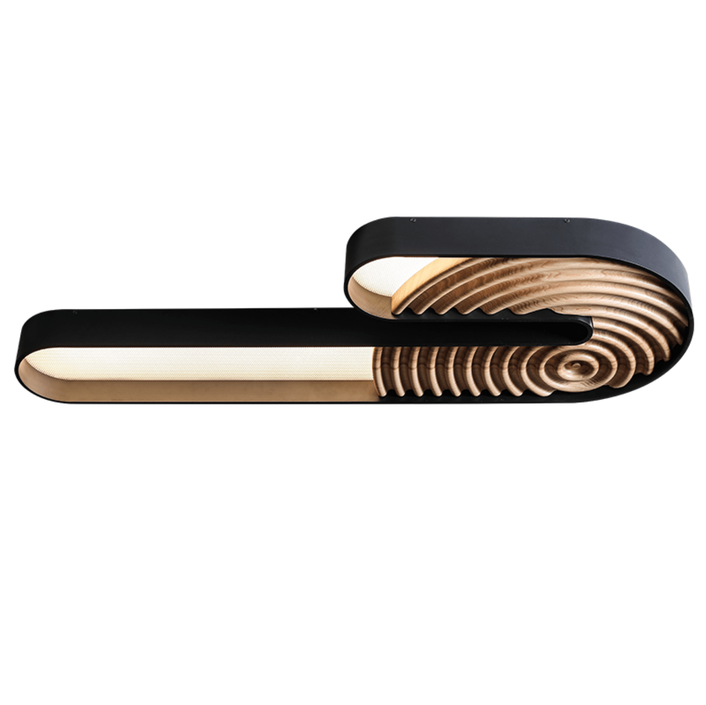Kinetic Spiral Sconce-Neutral Decor