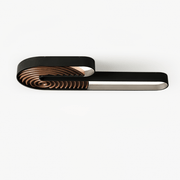 Kinetic Spiral Sconce-Neutral Decor