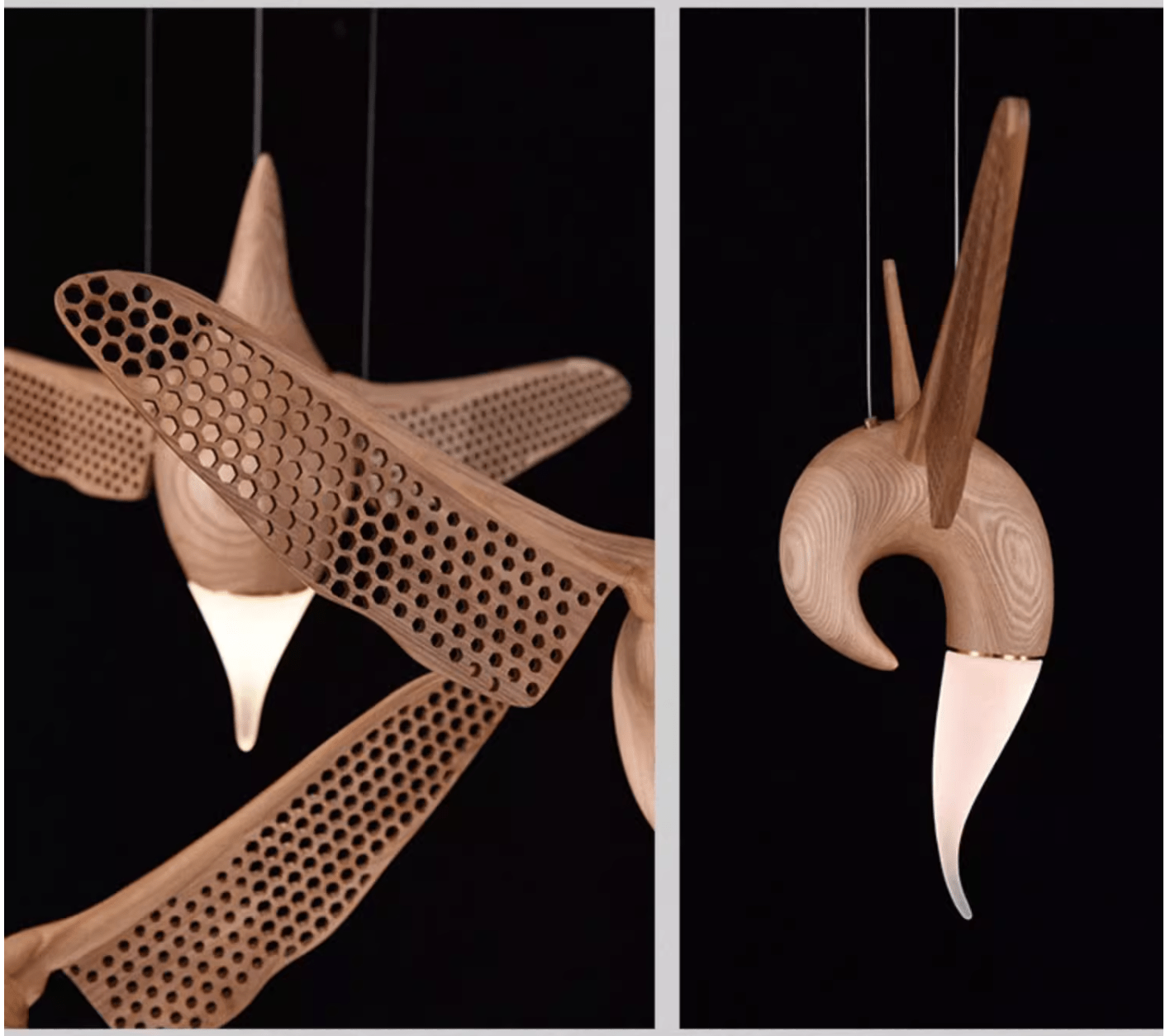 Avian Flight Chandelier-Neutral Decor