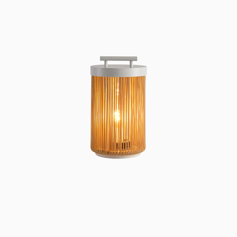 Linden Column Solar Outdoor Lamp-Neutral Decor