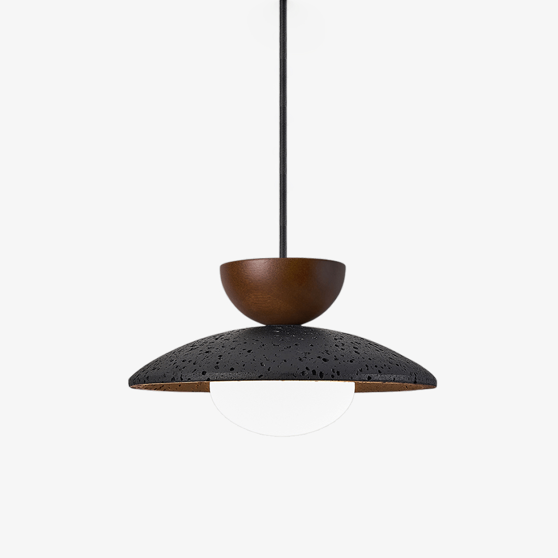 Terra Cotta Pendant Lamp-Neutral Decor