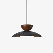 Terra Cotta Pendant Lamp-Neutral Decor