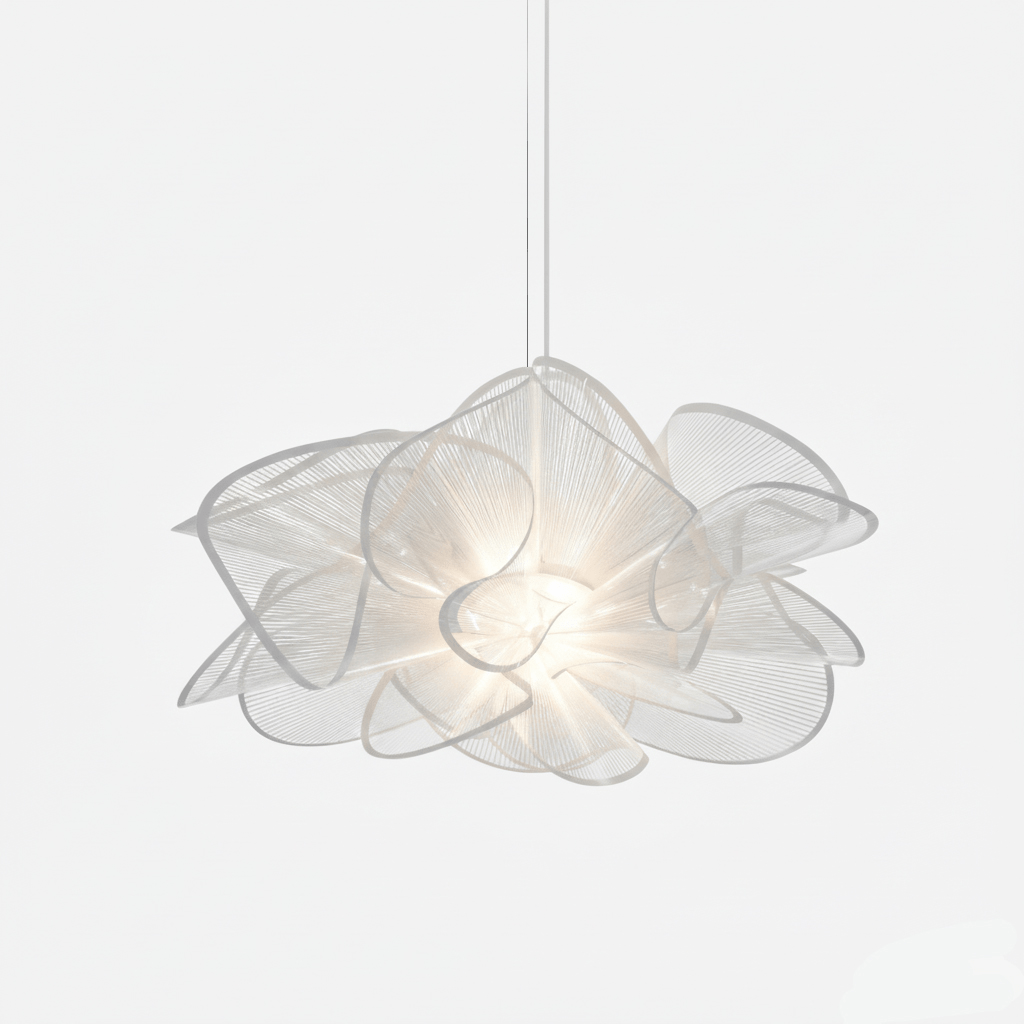 Nebula Bloom Chandelier-Neutral Decor