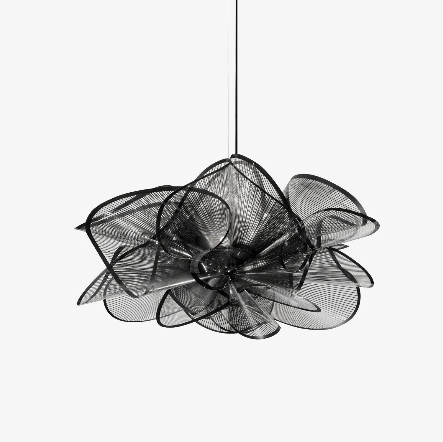 Nebula Bloom Chandelier-Neutral Decor