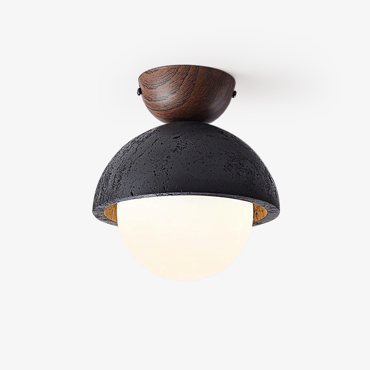 Volcanic Orb Ceiling Lamp-Neutral Decor