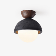 Volcanic Orb Ceiling Lamp-Neutral Decor