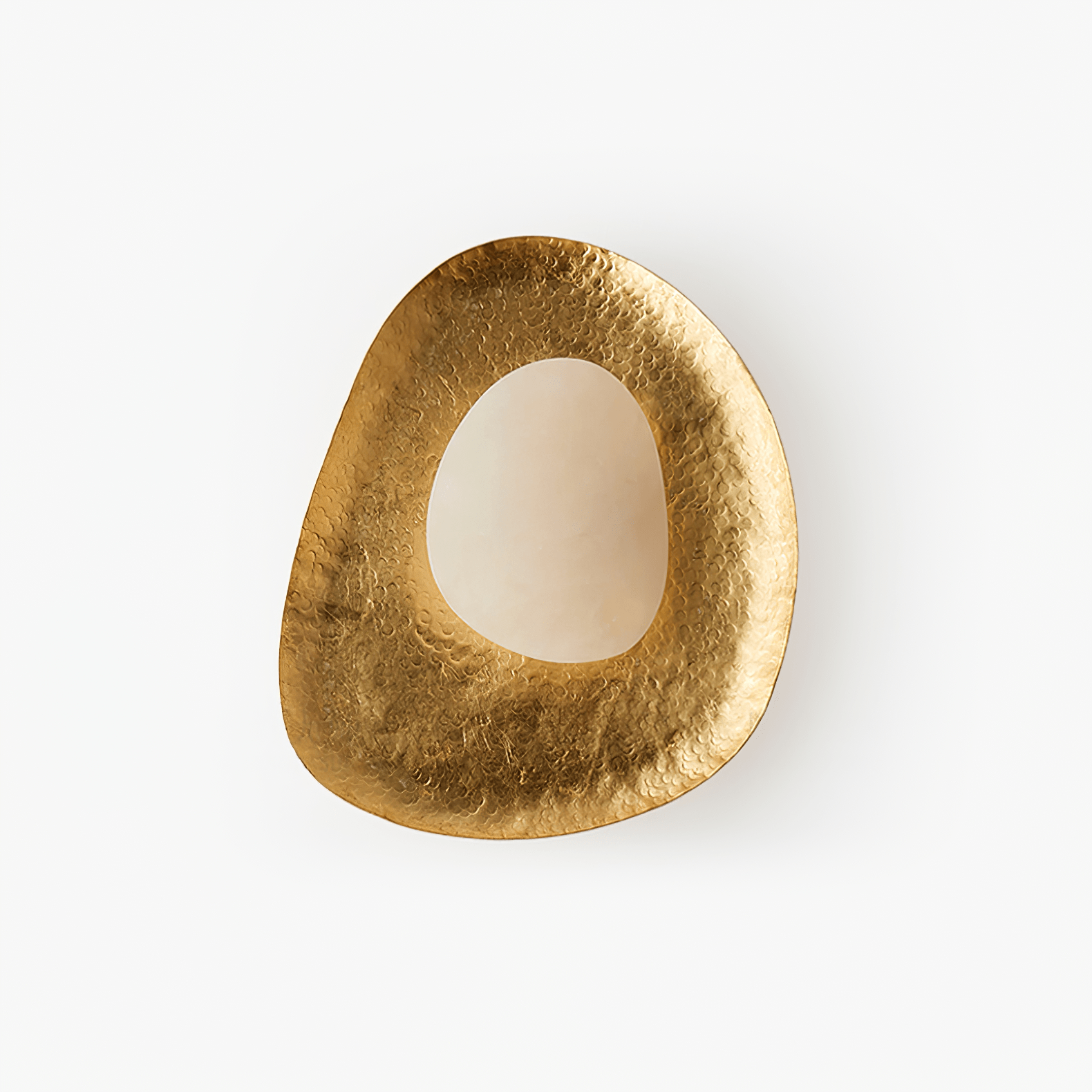 Haloform Aurea Alabaster Wall Lamp-Neutral Decor