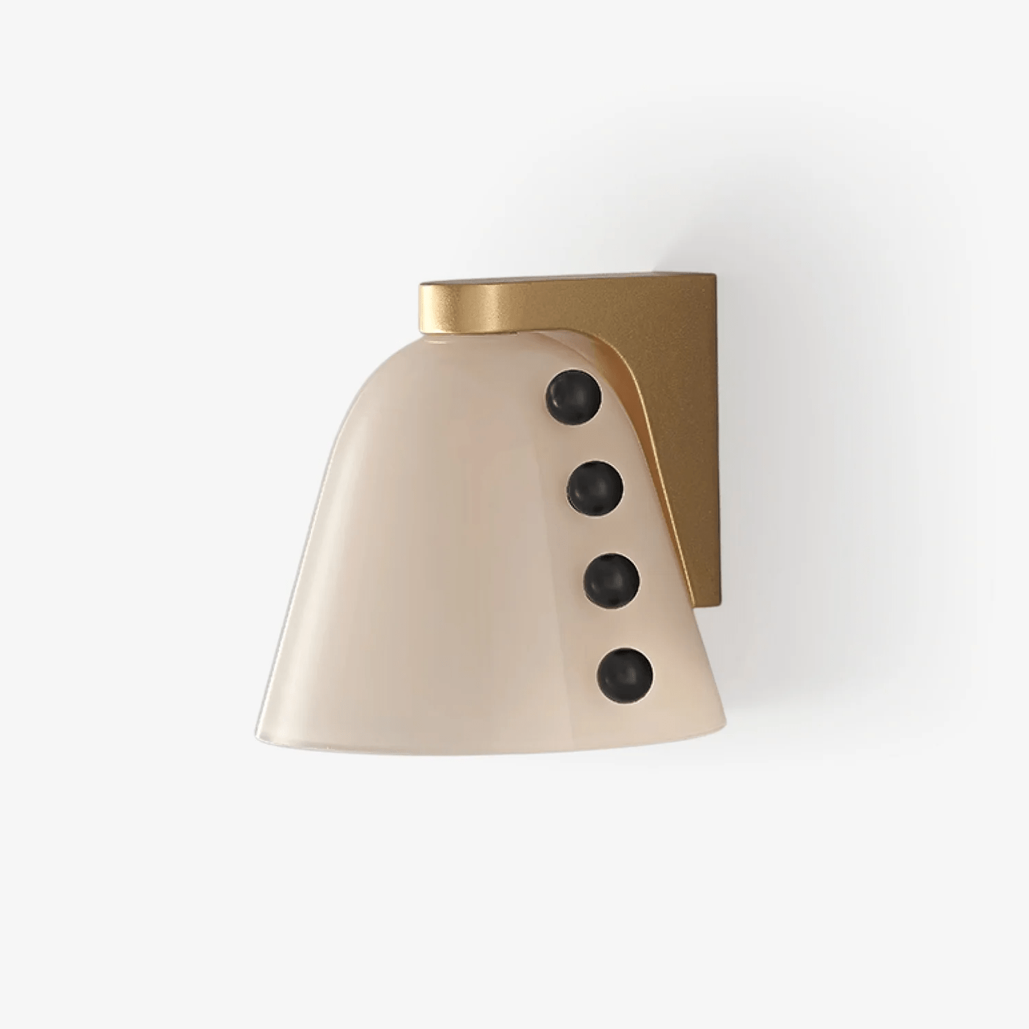 Jude Art Deco Glass Wall Lamp-Neutral Decor