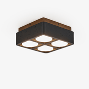Axel Multi Spot Square Ceiling Lamp-Neutral Decor