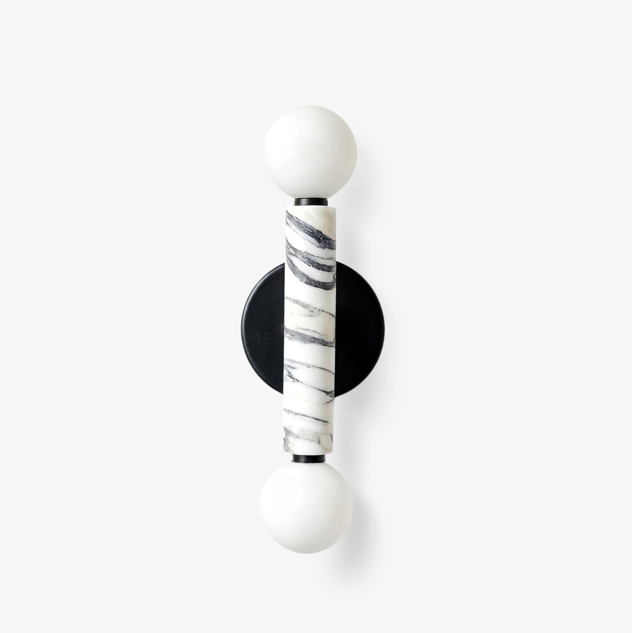Obelisk Orb Sconce-Neutral Decor