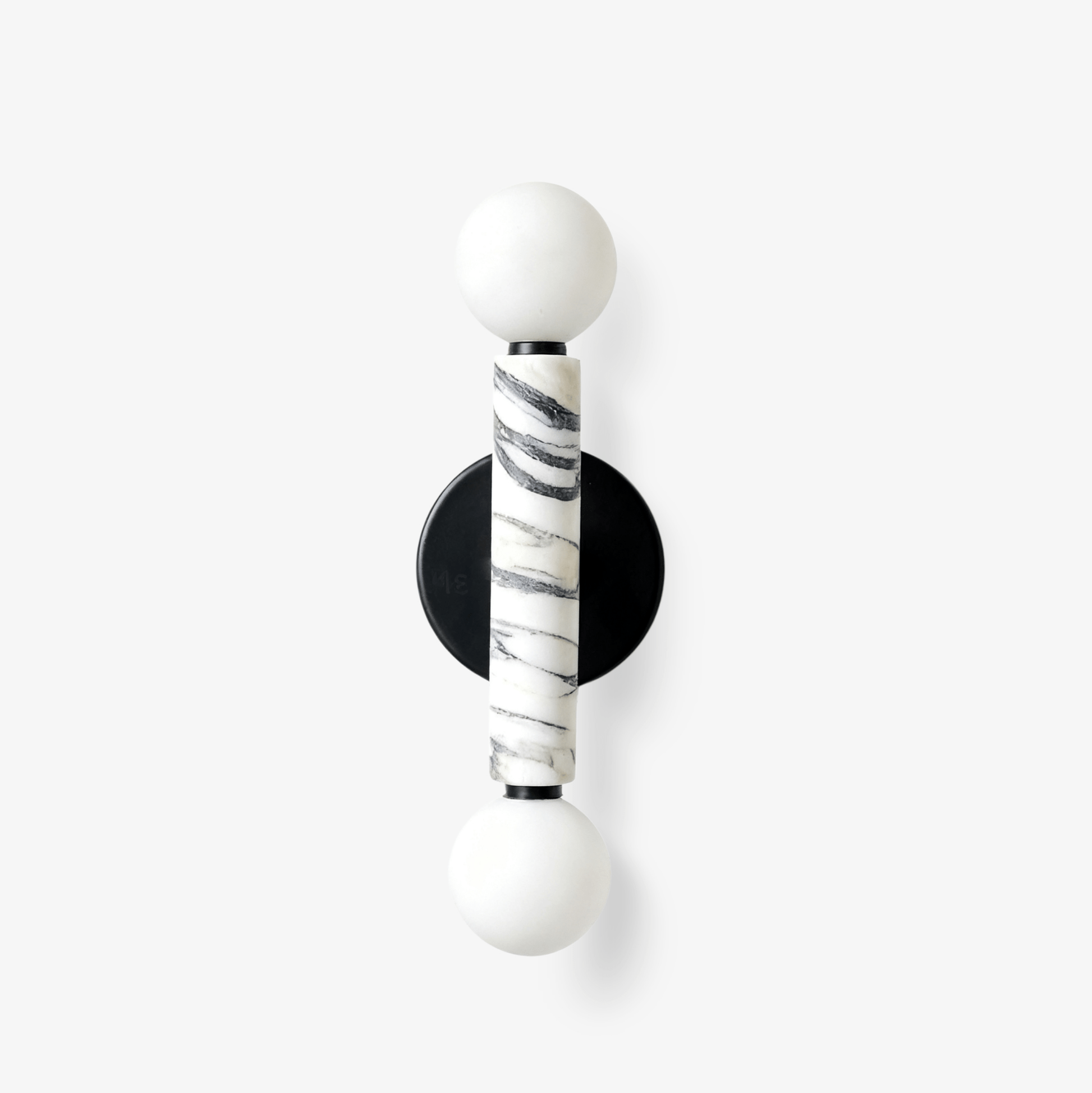 Obelisk Orb Sconce-Neutral Decor
