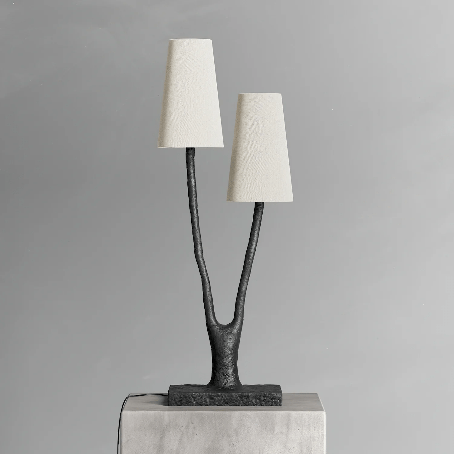 Roots Table Lamp-Neutral Decor