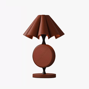 Saddle Stitch Table Lamp-Neutral Decor