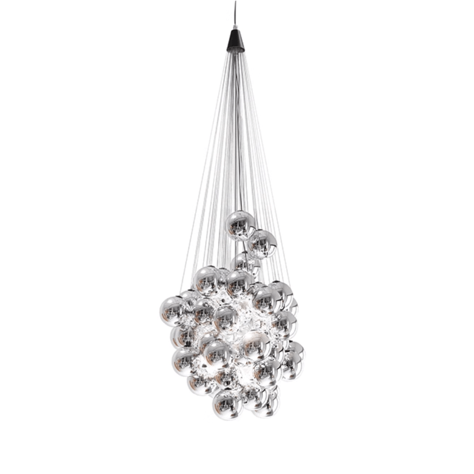 Cumulus Cascade Chandelier-Neutral Decor