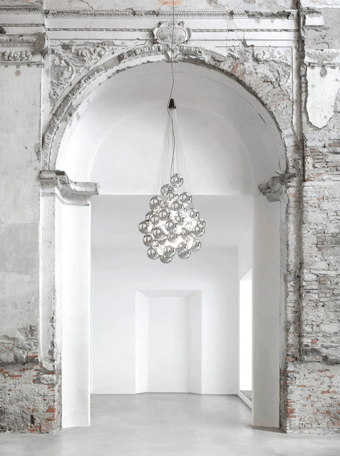 Cumulus Cascade Chandelier-Neutral Decor