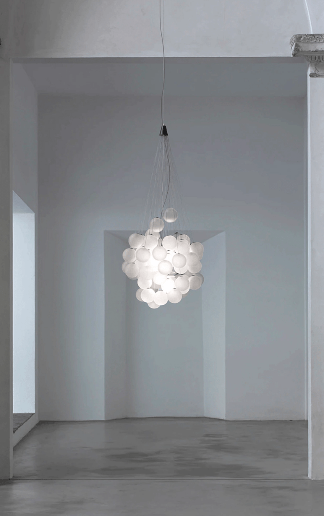 Cumulus Cascade Chandelier-Neutral Decor