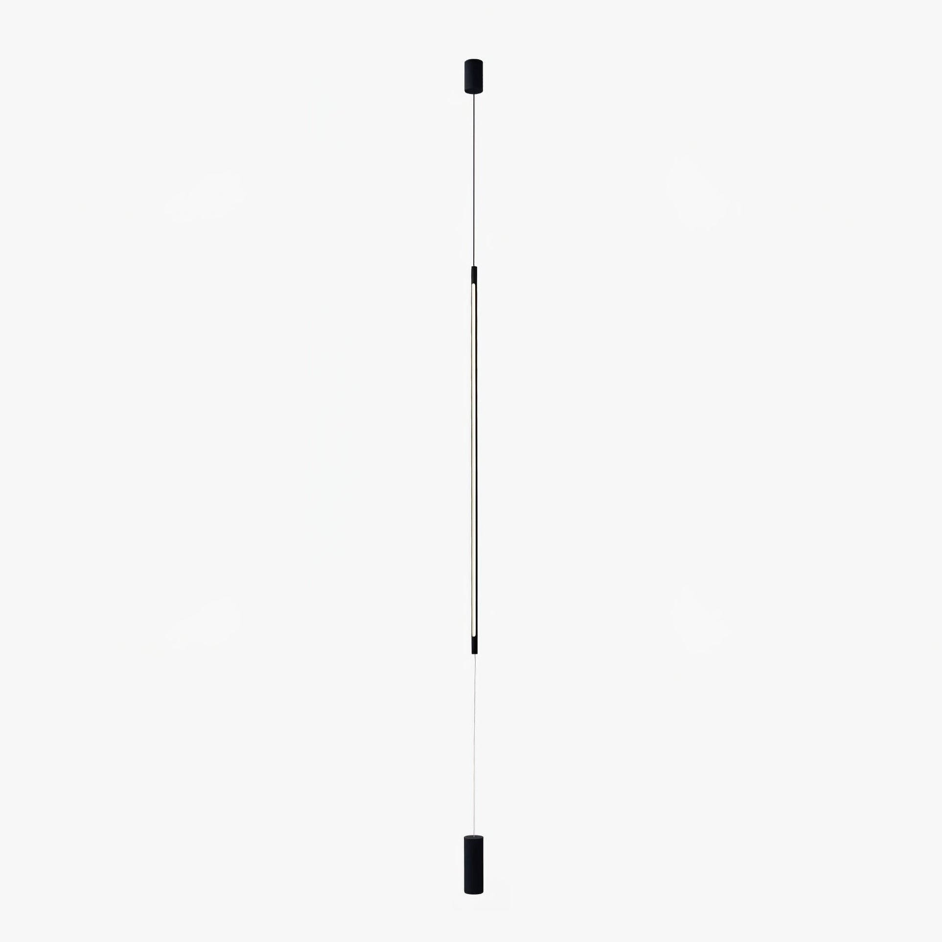 Minimalist Linear LED Pendant Light-Neutral Decor