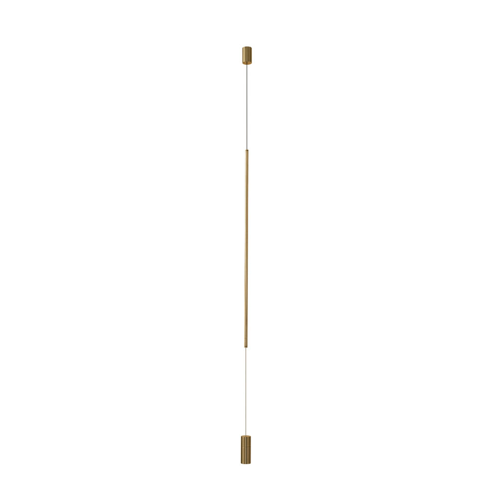 Minimalist Linear LED Pendant Light-Neutral Decor