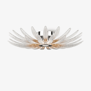 Aurelia Glass Petal Ceiling Light-Neutral Decor