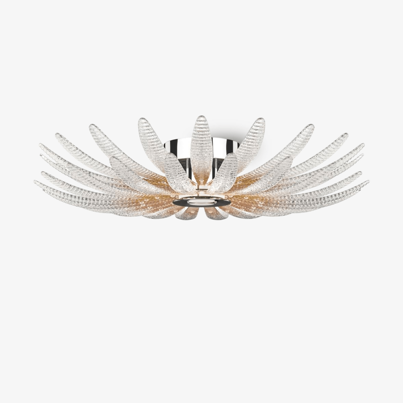 Aurelia Glass Petal Ceiling Light-Neutral Decor