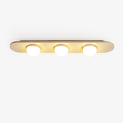 Ivan Travertine Triple Bar Ceiling Light-Neutral Decor