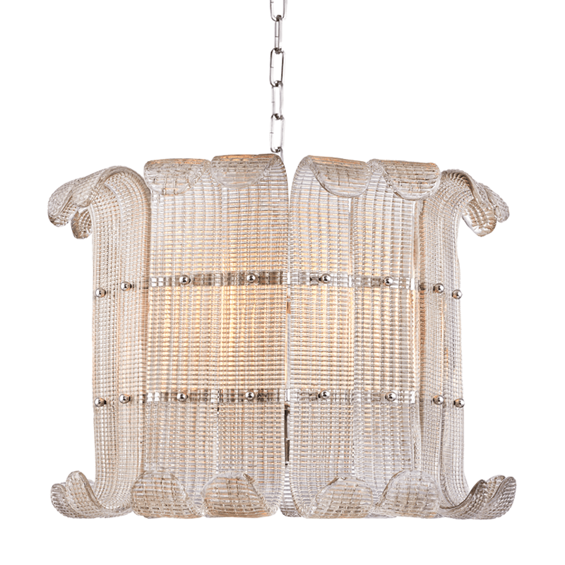 Nala Luxurious Champagne Glass Brasher Chandelier-Neutral Decor