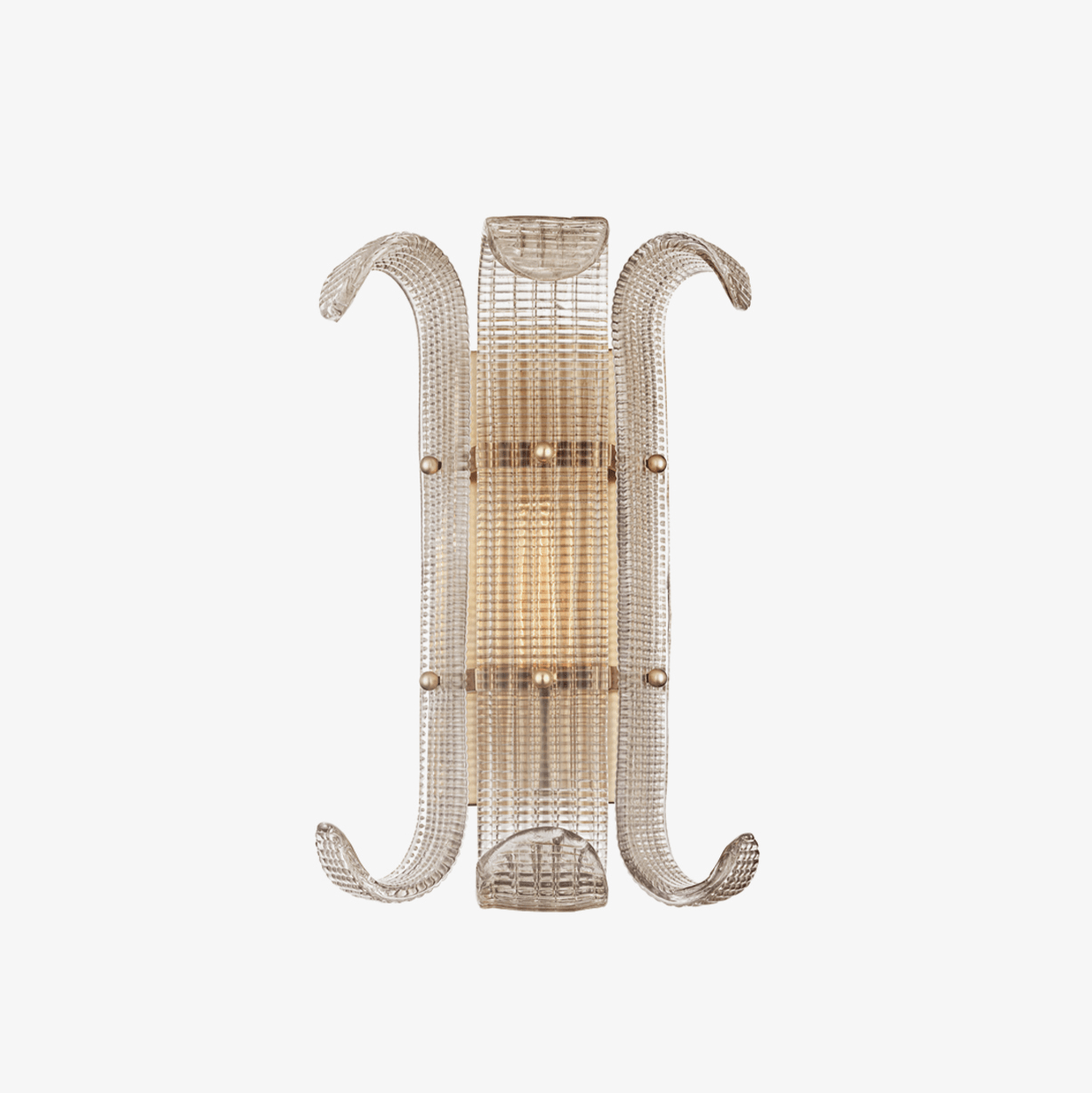 Dara Luxurious Champagne Glass Brasher Wall Lamp-Neutral Decor