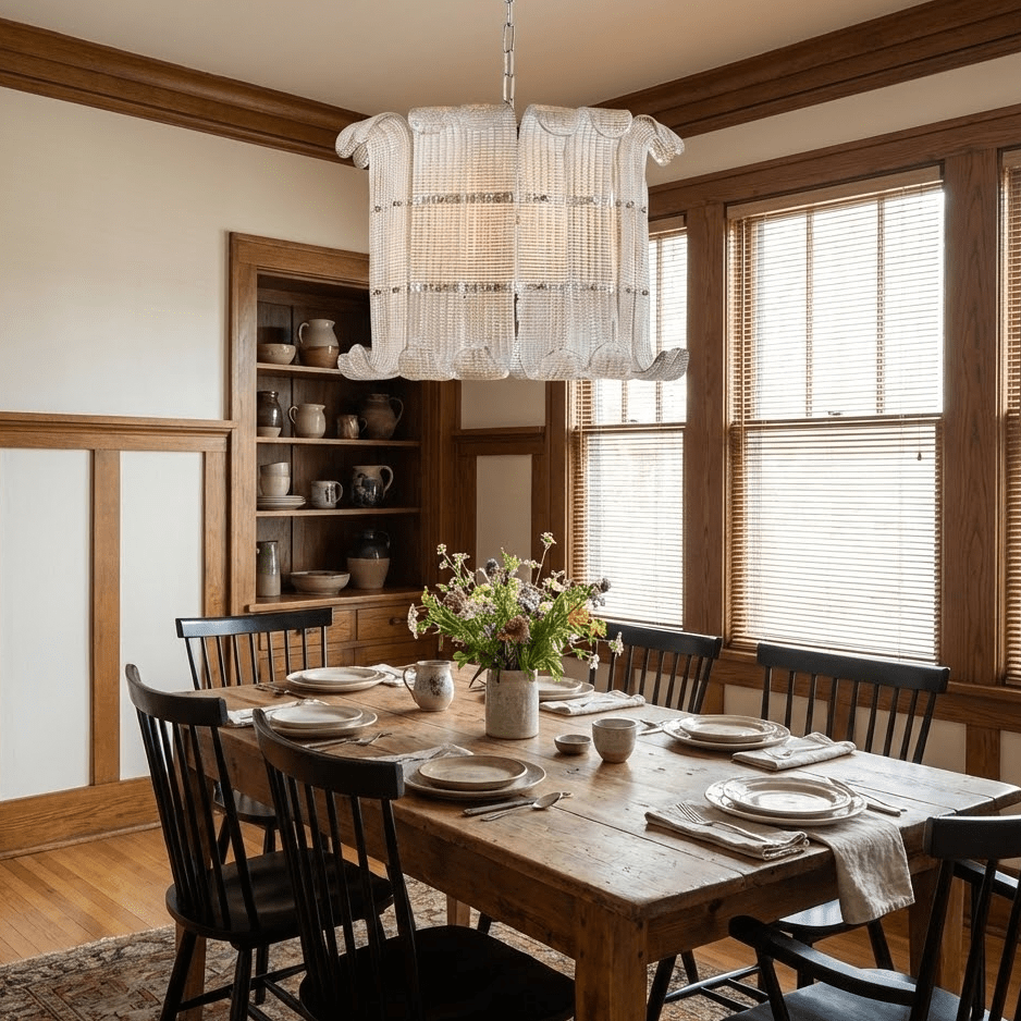 Nala Luxurious Champagne Glass Brasher Chandelier-Neutral Decor