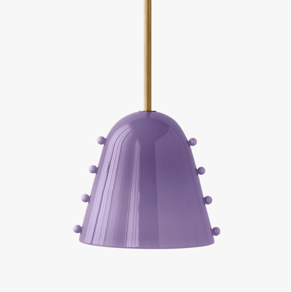 Lola Contemporary Glass Pendant Lamp-Neutral Decor