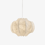 Lunara Silk Bloom Pendant Lamp-Neutral Decor