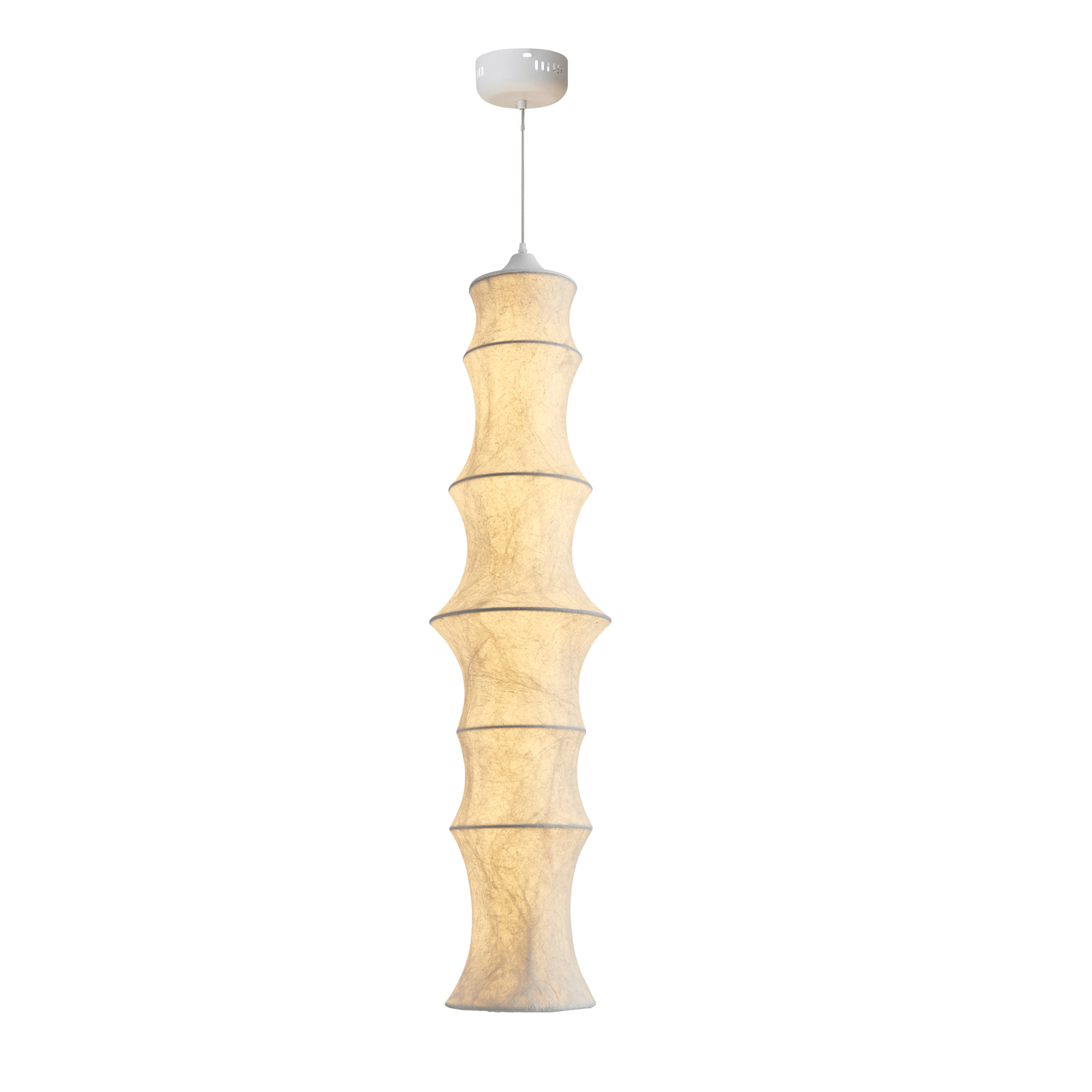 Silvara Cocoon Pendant Lamp-Neutral Decor