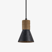 Ravena Rope Cone Pendant Lamp-Neutral Decor