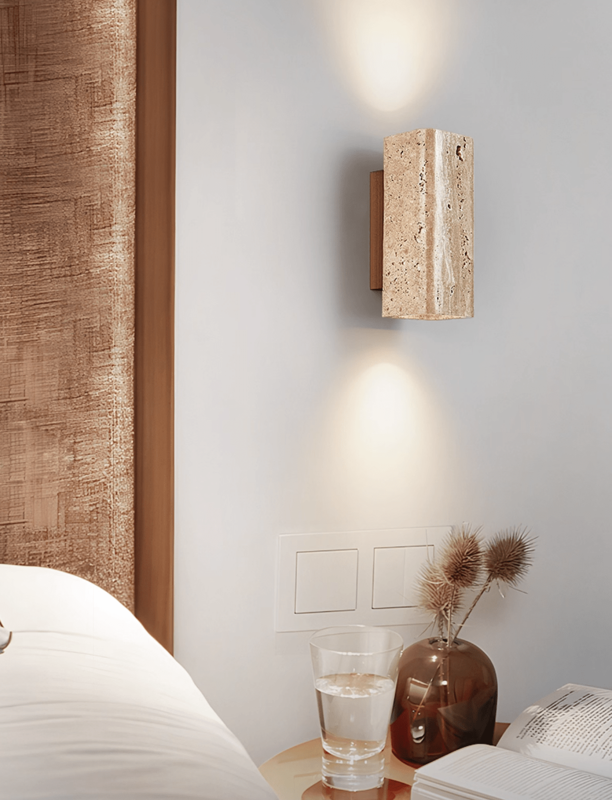Tavora Arc Wall Lamp-Neutral Decor