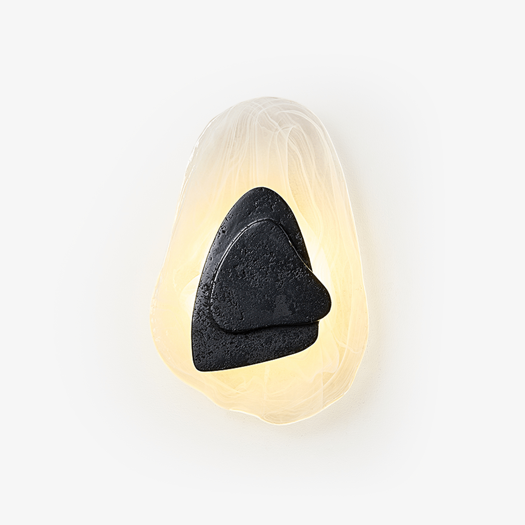 Nils Opulora Lava Veil Wall Lamp-Neutral Decor