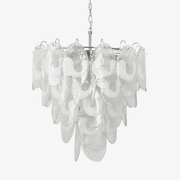 Jord Elegant Murano Glass Chandelier-Neutral Decor