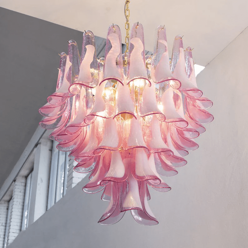 Cysp Romantic Murano Glass Chandelier-Neutral Decor
