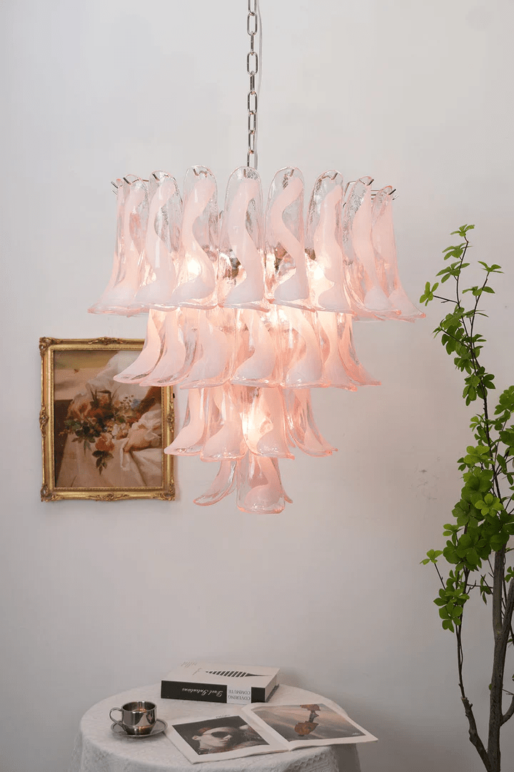 Cysp Romantic Murano Glass Chandelier-Neutral Decor