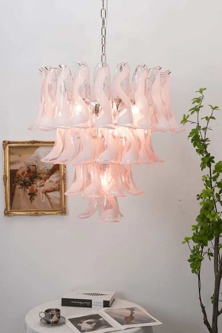 Cysp Romantic Murano Glass Chandelier-Neutral Decor